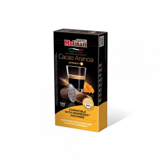 Espresso Cocao - Orange Capsules - Box of 10 caps